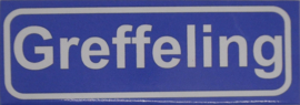 Koelkastmagneet plaatsnaambord Greffeling
