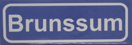Koelkastmagneet plaatsnaambord Brunssum