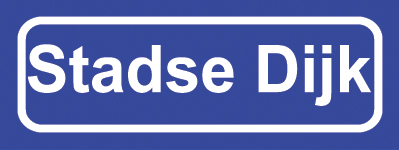 Koelkastmagneet plaatsnaambord Stadse Dijk