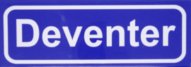 Koelkastmagneet plaatsnaambord Deventer