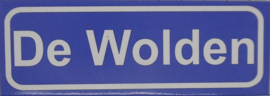 Koelkastmagneet plaatsnaambord De Wolden