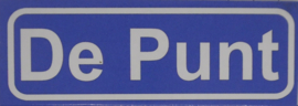 Koelkastmagneet plaatsnaambord De Punt