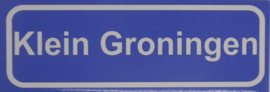 Koelkastmagneet plaatsnaambord Klein Groningen