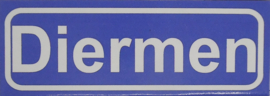 Koelkastmagneet plaatsnaambord Diermen