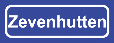 Koelkastmagneet plaatsnaambord Zevenhutten
