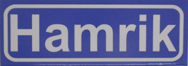 Koelkastmagneet plaatsnaambord Hamrik