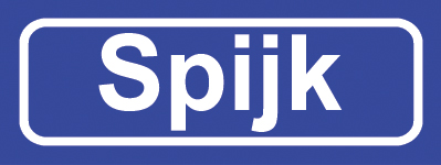 Koelkastmagneet plaatsnaambord Spijk