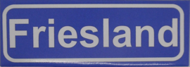 Koelkastmagneet plaatsnaambord Friesland