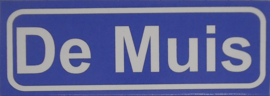 Koelkastmagneet plaatsnaambord De Muis
