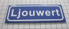 koelkastmagneet plaatsnaambord Ljouwert P_FR2.5001