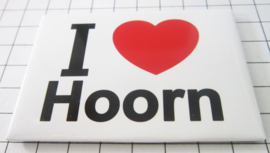 koelkastmagneet I ♥ Hoorn N_NH5.501