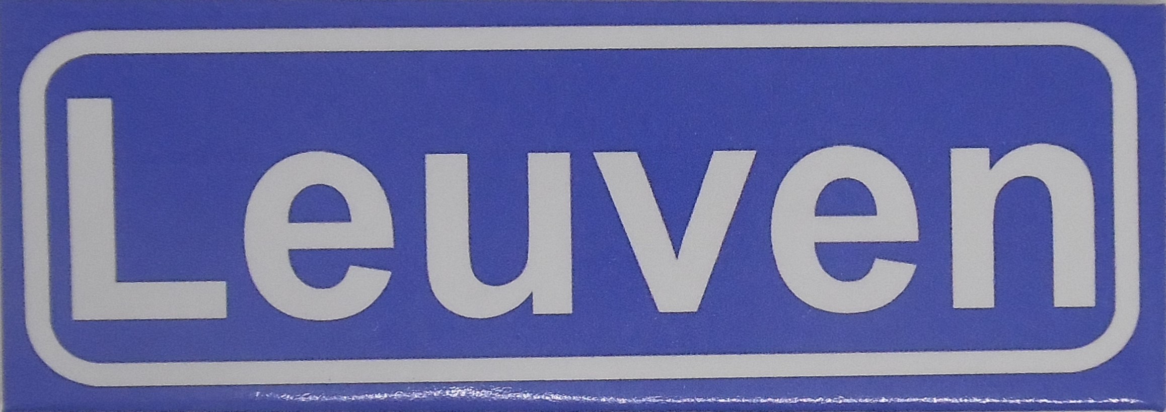 Koelkastmagneet plaatsnaambord Leuven