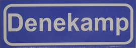 Koelkastmagneet plaatsnaambord Denekamp