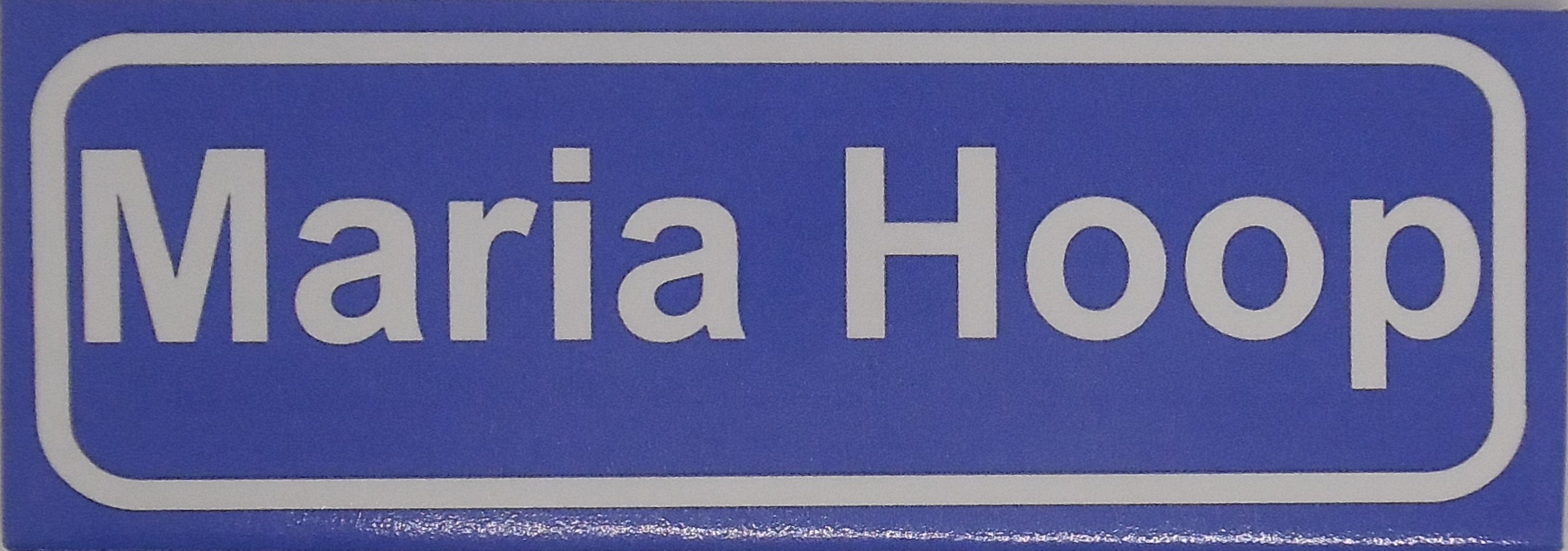 Koelkastmagneet plaatsnaambord Maria Hoop