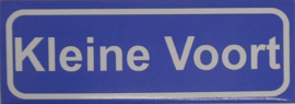 Koelkastmagneet plaatsnaambord Kleine Voort