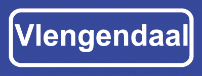Koelkastmagneet plaatsnaambord Vlengendaal
