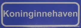Koelkastmagneet plaatsnaambord Koninginnehaven