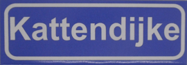 Koelkastmagneet plaatsnaambord Kattendijke