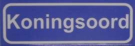 Koelkastmagneet plaatsnaambord Koningsoord