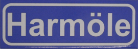 Koelkastmagneet plaatsnaambord Harmöle