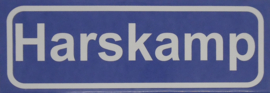 Koelkastmagneet plaatsnaambord Harskamp