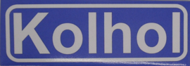Koelkastmagneet plaatsnaambord Kolhol