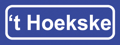 Koelkastmagneet plaatsnaambord 't Hoekske