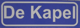 Koelkastmagneet plaatsnaambord De Kapel