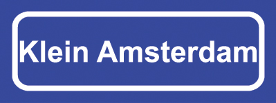 Koelkastmagneet plaatsnaambord Klein Amsterdam