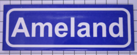 koelkastmagneet plaatsnaambord Ameland P_FR9.0001