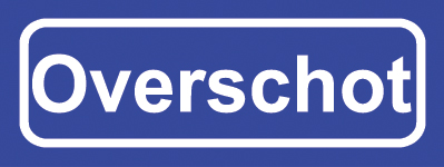 Koelkastmagneet plaatsnaambord Overschot