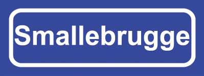 Koelkastmagneet plaatsnaambord Smallebrugge