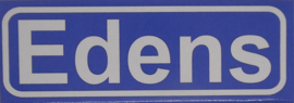 Koelkastmagneet plaatsnaambord Edens