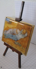 SCH 007 Schildersezeltje 22 cm hoog, Vincent van Gogh, Hooiberg