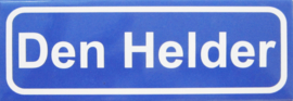 Koelkastmagneet plaatsnaambord Den Helder