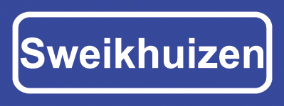 Koelkastmagneet plaatsnaambord Sweikhuizen