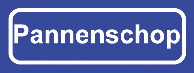 Koelkastmagneet plaatsnaambord Pannenschop