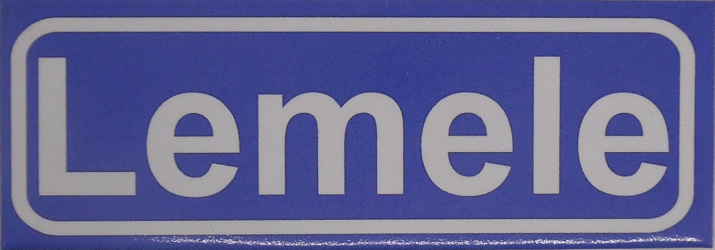 Koelkastmagneet plaatsnaambord Lemele