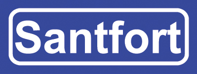 Koelkastmagneet plaatsnaambord Santfort