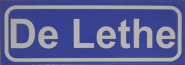 Koelkastmagneet plaatsnaambord De Lethe