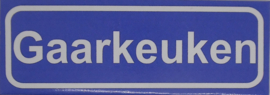 Koelkastmagneet plaatsnaambord Gaarkeuken