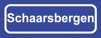 Koelkastmagneet plaatsnaambord Schaarsbergen