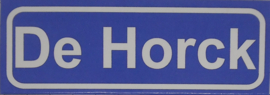 Koelkastmagneet plaatsnaambord De Horck