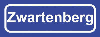 Koelkastmagneet plaatsnaambord Zwartenberg