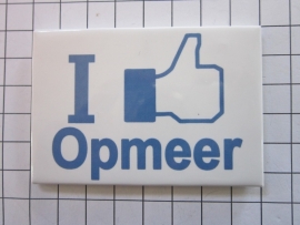 115 Magneet I like Opmeer