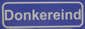 Koelkastmagneet plaatsnaambord Donkereind