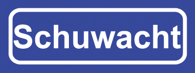Koelkastmagneet plaatsnaambord Schuwacht
