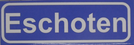 Koelkastmagneet plaatsnaambord Eschoten
