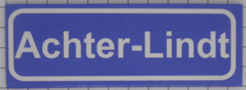 Koelkastmagneet plaatsnaambord Achter-Lindt