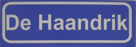 Koelkastmagneet plaatsnaambord De Haandrik
